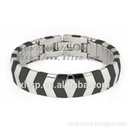 XLT-TS14 316L Stainless Steel Expandable Magnetic Bracelets